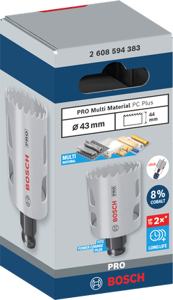Bosch43 毫米 PRO 多材料孔锯.